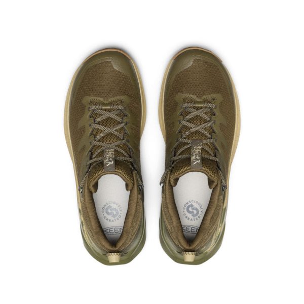 Men's Targhee Apex Waterproof Hiking Boot | Dark Olive/Khaki