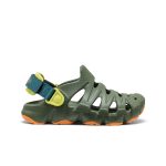 Little Kids' HyperFLT Clog | Bronze Green/Orange Peel