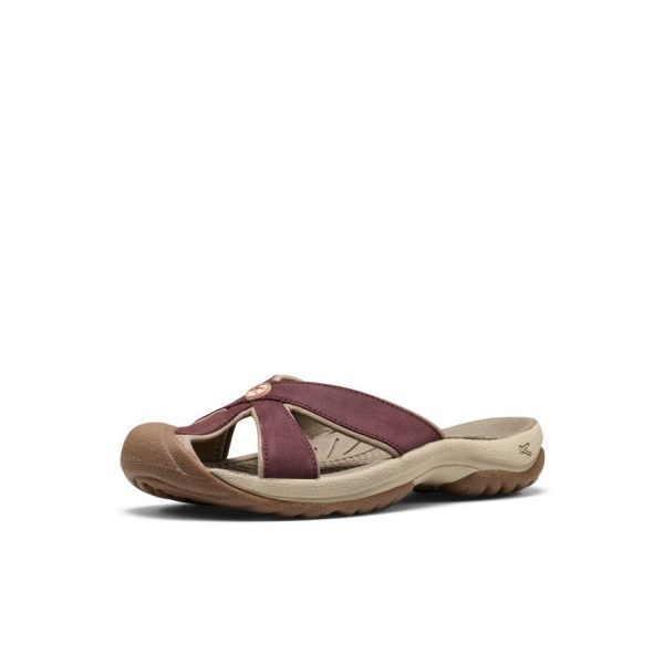 Women's Bali Leather Slide Sandal  |  Mesa Glow