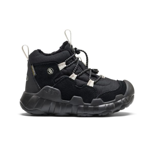 Little Kids' Hypowser Waterproof Chukka  |  Black/Birch