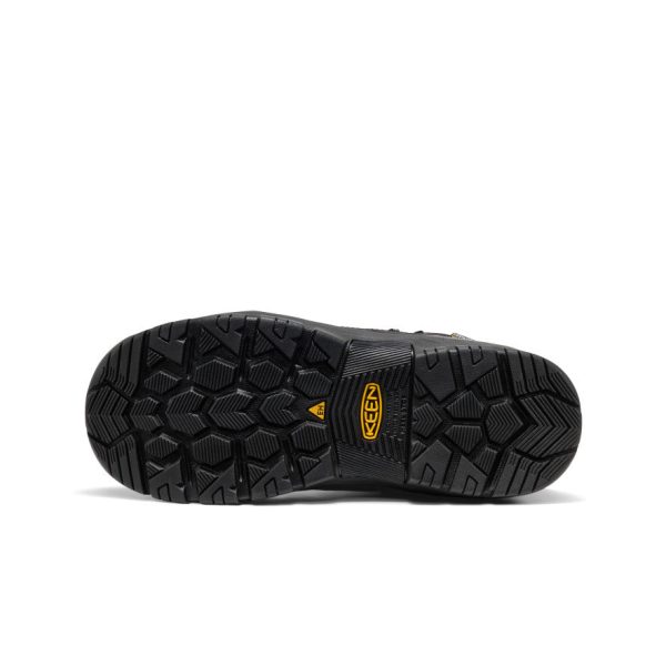 Men's Skokie Waterproof Work Boot (Soft Toe)  |  Black/Black