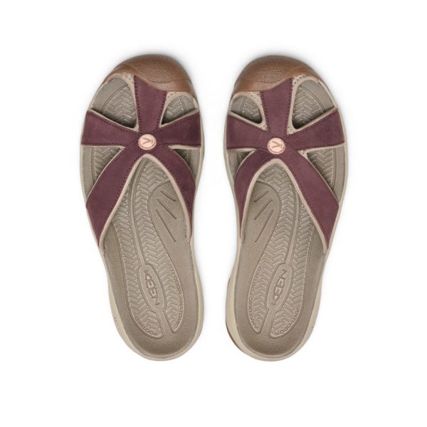 Women's Bali Leather Slide Sandal  |  Mesa Glow