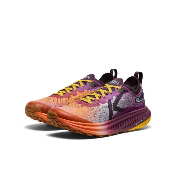 Women's Seek Trail Running Shoe  |  Willowherb/Orange Peel