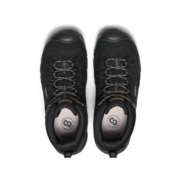 Men's Targhee IV Wide Waterproof Hiking Boot | Triple Black