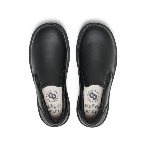 Women's Kenton Shift WTX Work Shoe (Soft Toe)  |  Black/Black