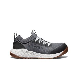 Men's Arvada Shift Work Sneaker (Carbon Toe) | Steel Grey/Gum