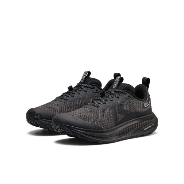 Women's Roam Trail Running Shoe  |  Black/Black