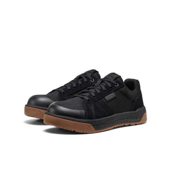 Women's Kenton Work Shoe (Carbon Toe) | Black/Gum